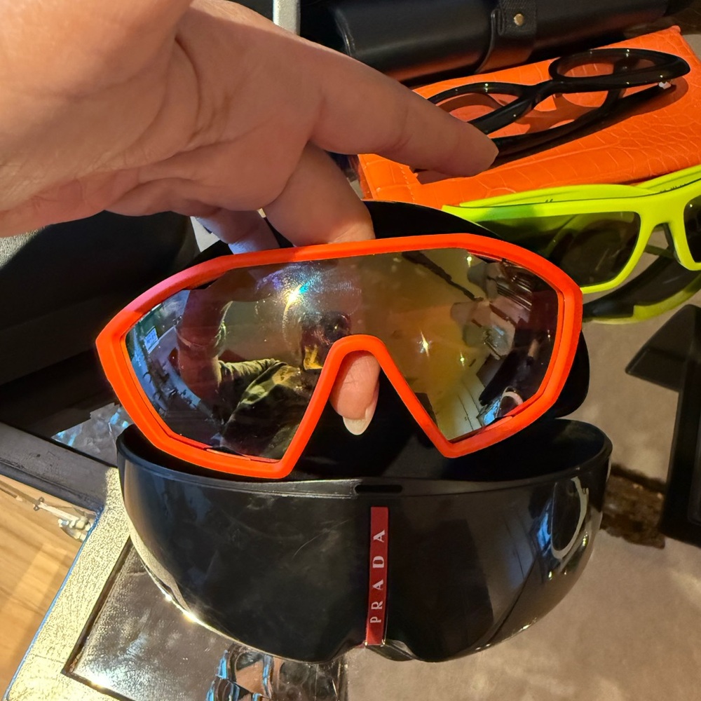 Prada sunglasses - Bold Orange and Black